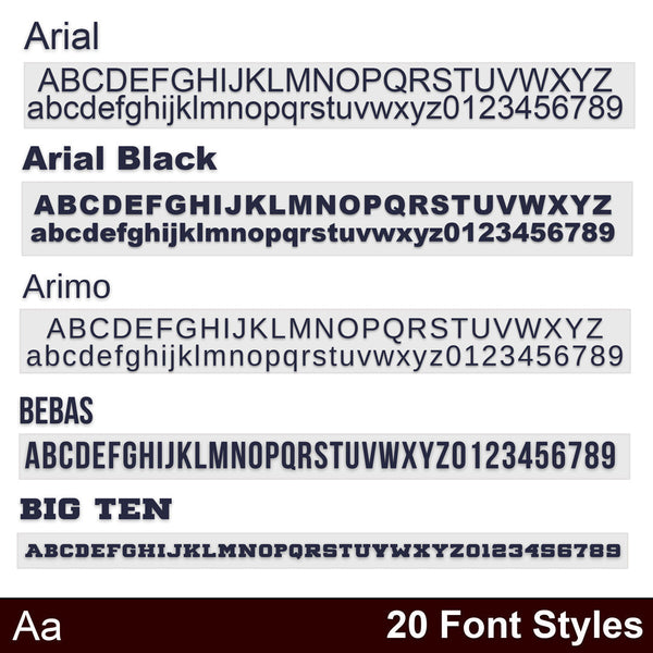 Vertical Truck or Vehicle Number Sticker Decal Lettering for USDOT Compliance (2 Pack)
