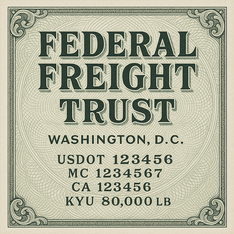 Custom Designed Trucking, Logistics, Truck Door Decal Lettering Sticker Sign Decal with USDOT, MC, GVW, CA, KYU (Set of 2)