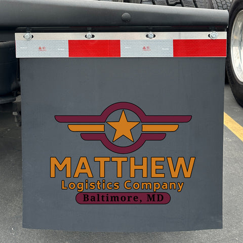 custom logo mud flaps