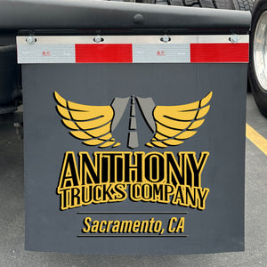 custom logo mud flaps