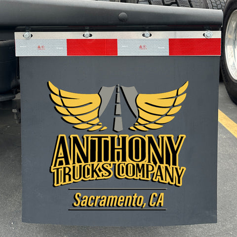 custom logo mud flaps