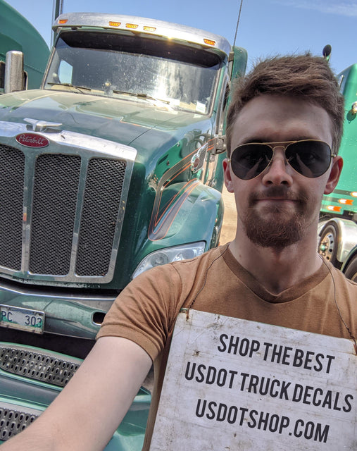 shop the best usdot semi truck decals