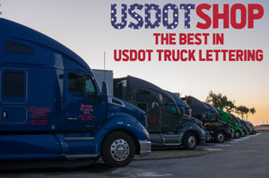 the best in usdot truck lettering