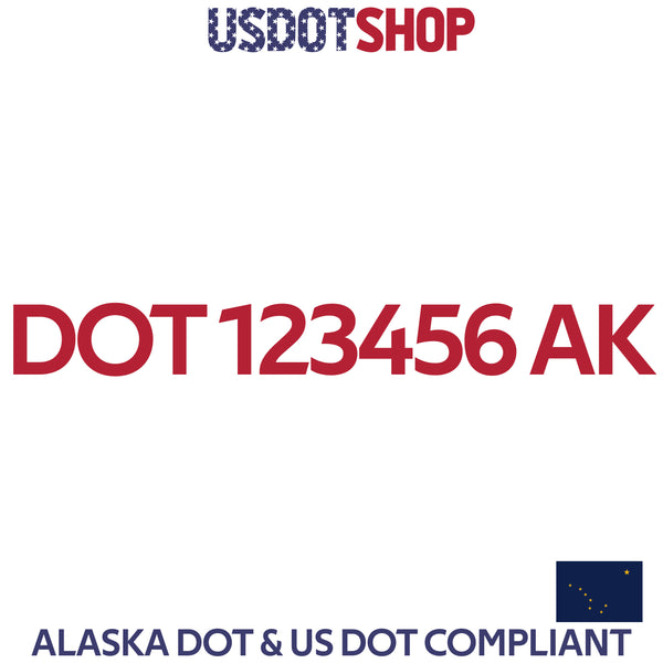 usdot decal alaska