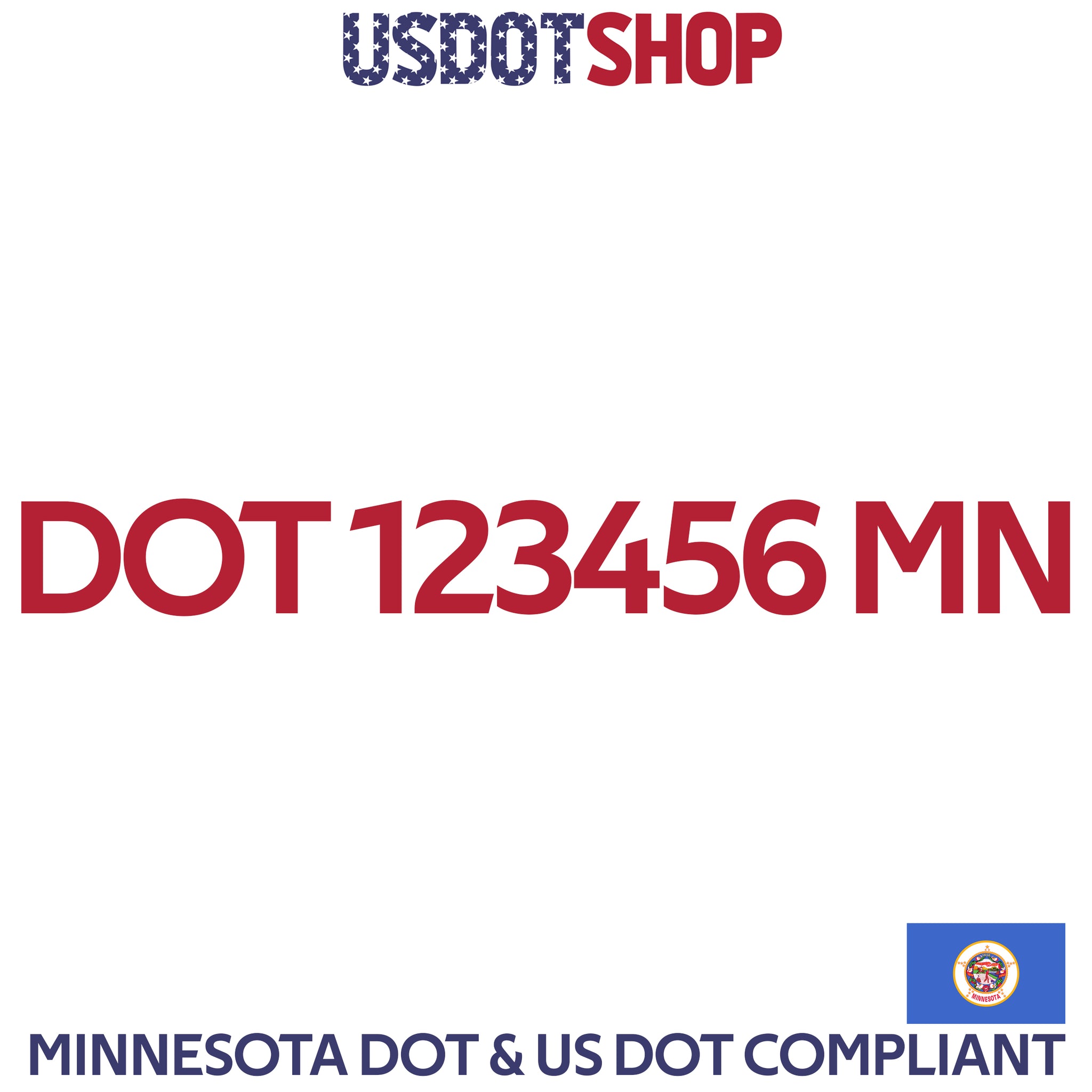 usdot decal Minnesota