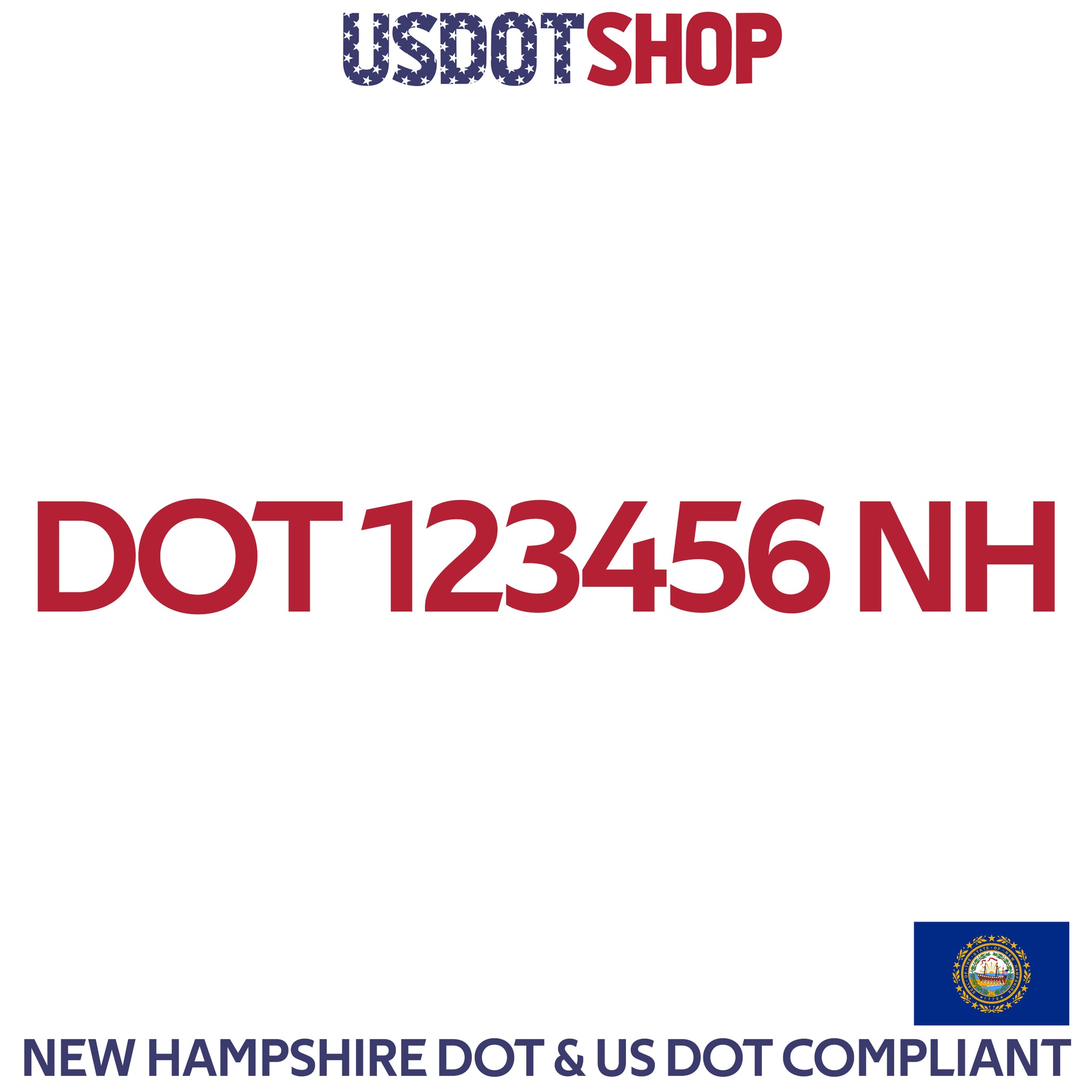 usdot decal new hampshire