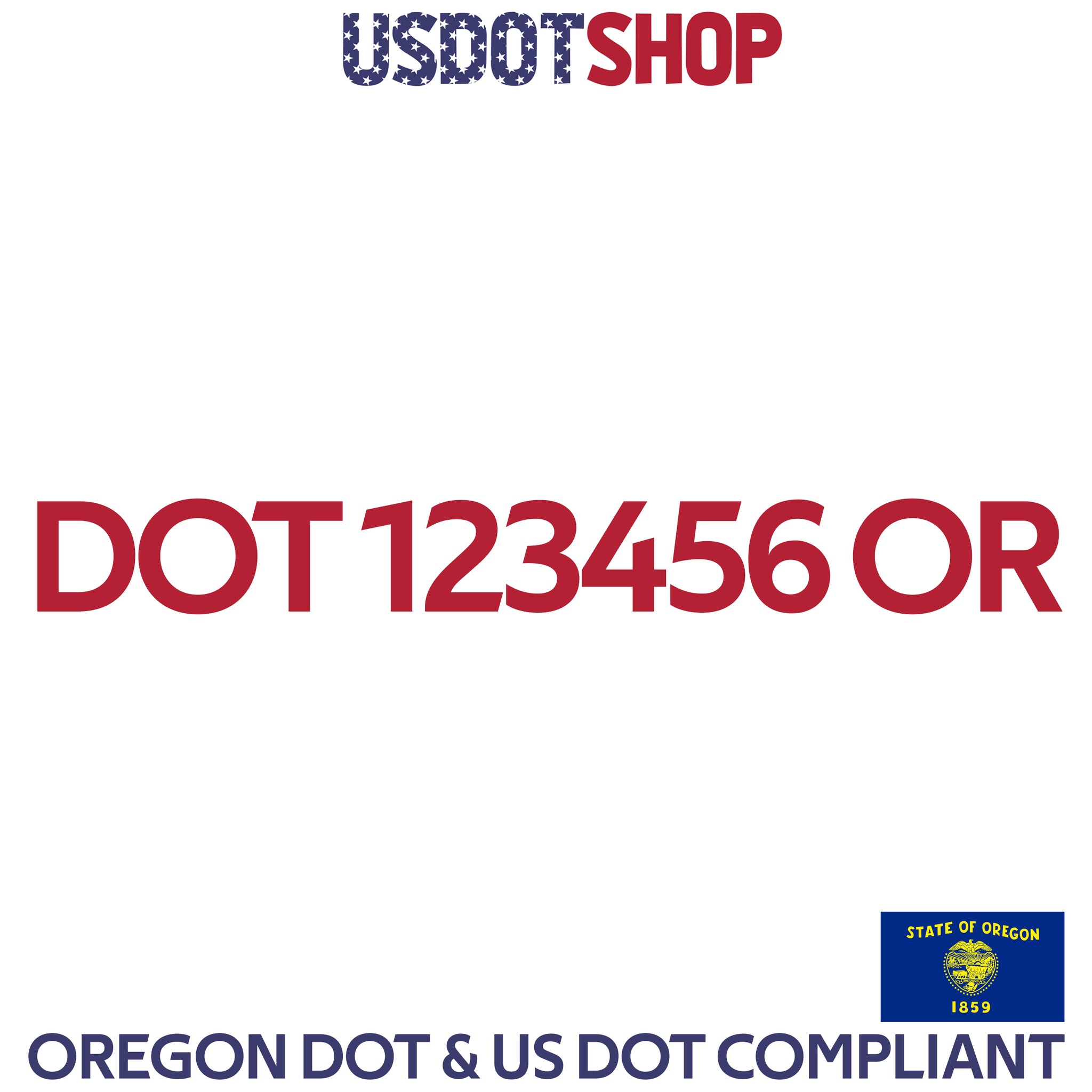 usdot decal oregon